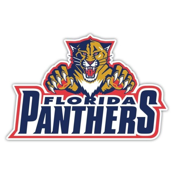 Florida Panthers 1 NHL Hockey vinyl sticker