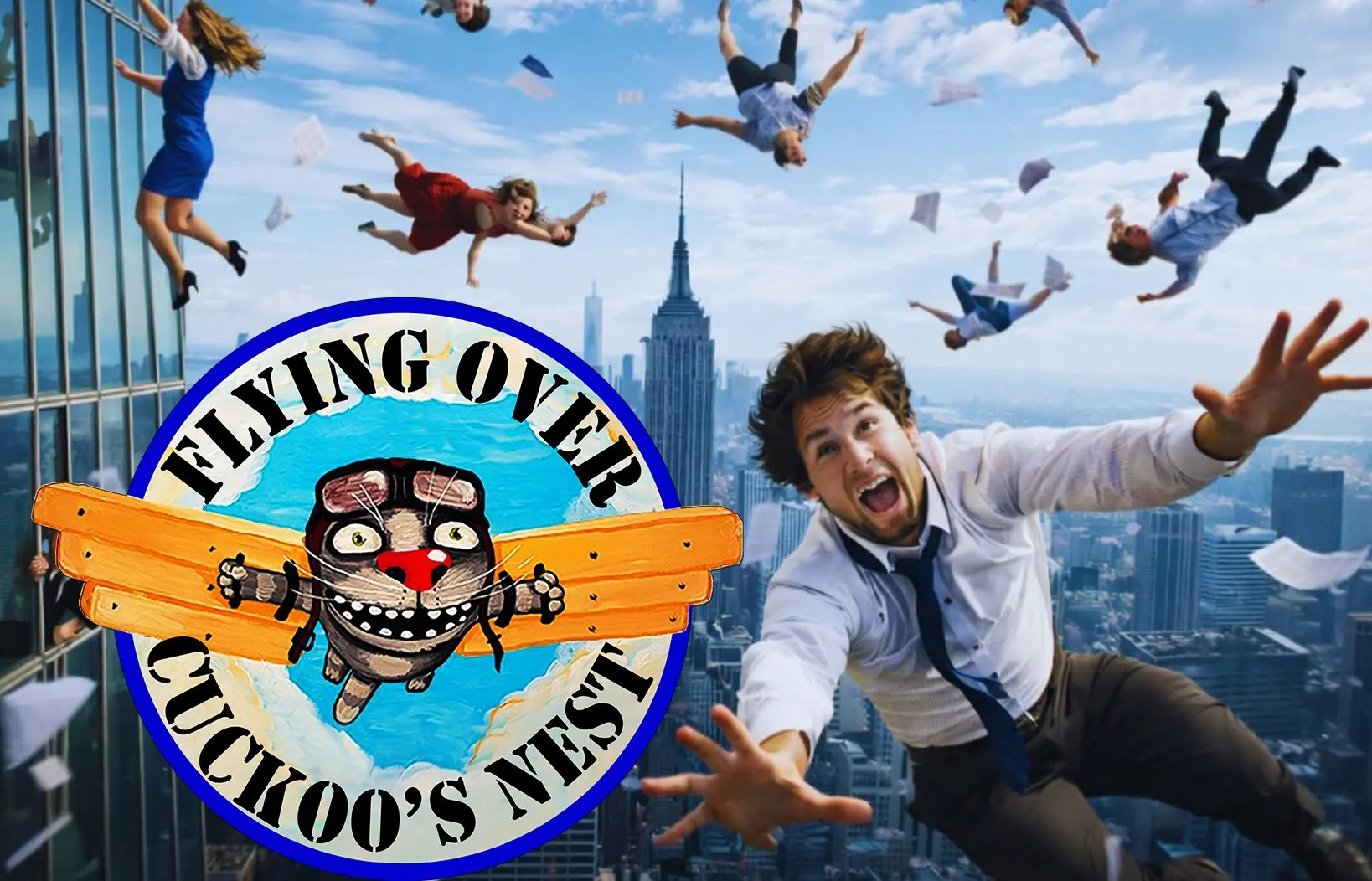 International No Gravity Flying Day – April 12 2026. Flying Over Cuckoo nest.