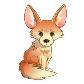 Fox Wildlife Forest Wall Window Car Vinyl Sticker Decal