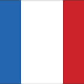 France Standard Flag Wall Window Car Vinyl Sticker