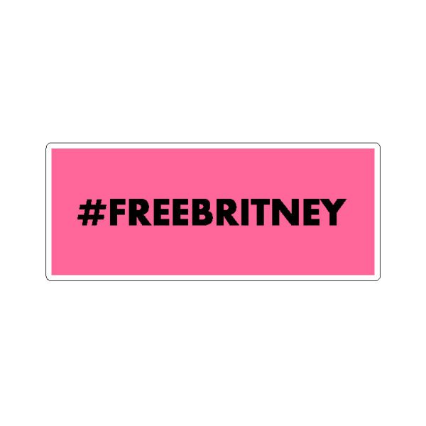 Free Britney vinyl sticker