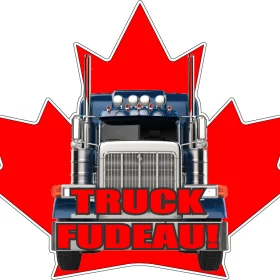 Canadian Freedom Convoy Logo Truckers Protests In Ottawa Truck Fudeau Vinyl Sticker