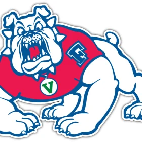 Fresno State Bulldogs 1 NCAA Logo vinyl sticker