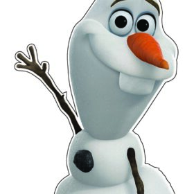 Frozen Olaf Disney vinyl sticker