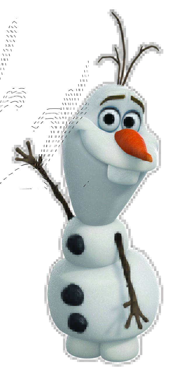 Frozen Olaf Disney vinyl sticker