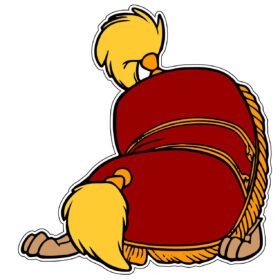 Fru-Fru-Beauty-And-The-Beast-Dog-vinyl-sticker