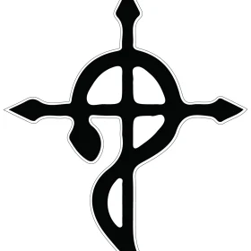 Full Metal Alchemist Brotherhood Flamel Logo vinyl sticker