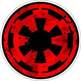 Galactic Empire Symbol vinyl sticker