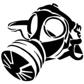 Gasmask-Vinyl-Sticker-Decal-JDM-Military