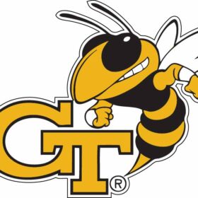 Georgia Tech Yellow Jackets 2 NCAA Logo vinyl sticker