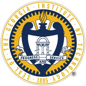 Georgia Tech Yellow Jackets 5 vinyl sticker