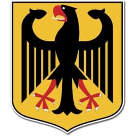 Germany Coat of Arms Emblem Wall Window Car Sticker Decal
