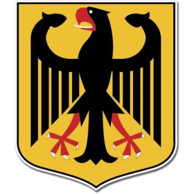 Germany Coat of Arms Emblem Wall Window Car Sticker Decal