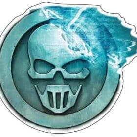 Ghost Recon Video Gave Ghost Mask Logo Vinyl Sticker