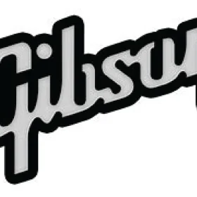 1- Gibson Guitar Logo Headstock Musical Instruments Vinyl Sticker