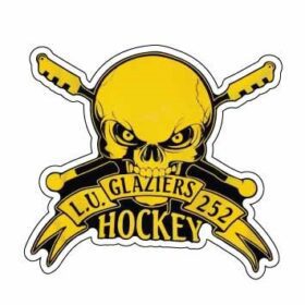 Glaziers 252 Options Hockey vinyl sticker
