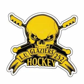 Glaziers 252 Options Hockey vinyl sticker