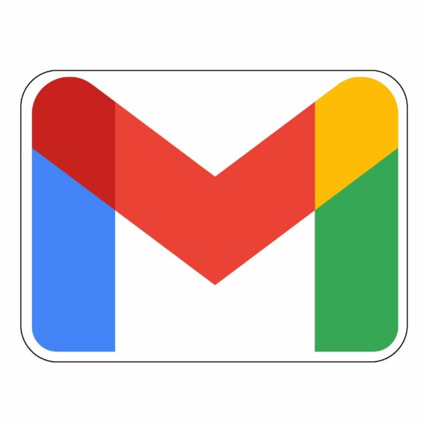 Gmail logo vinyl sticker