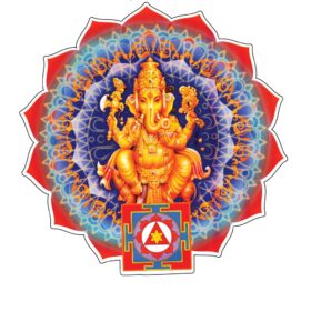 Gods Of Planets January vinyl sticker