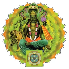 Gods Of Planets Rahu October vinyl sticker