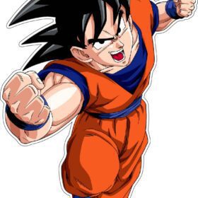 Goku Render Dragon Ball Z vinyl sticker