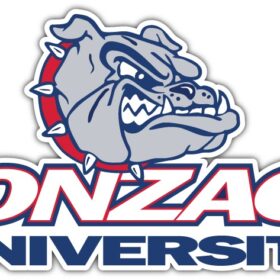 Gonzaga Bulldogs 3 NCAA Logo vinyl sticker