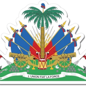 Haiti Coat Of Arms Emblem Vinyl sticker
