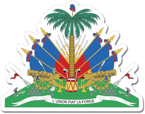 Haiti Coat Of Arms Emblem Vinyl sticker