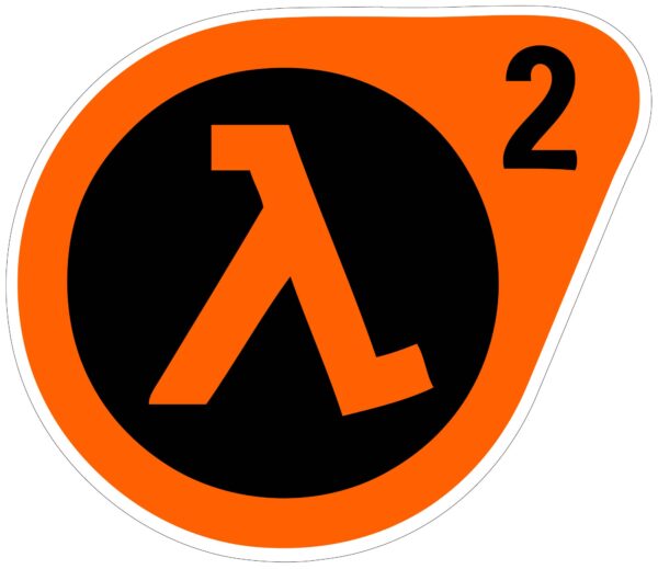 Half Life 2 Logo Vinyl sticker