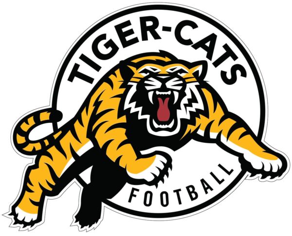 Hamilton Tiger Football Team Logo Vinyl sticker