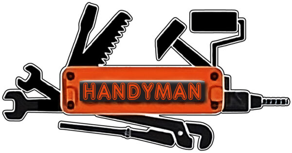 Handyman Logo I Fix Stuff Emblem Repair Services Professional Plumbing Electrical Painting Tools Home Improvements Renovation Quick Repairs Jobs vinyl sticker