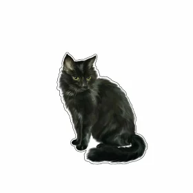Happy-Halloween-Black-Cat-Vinyl-sticker