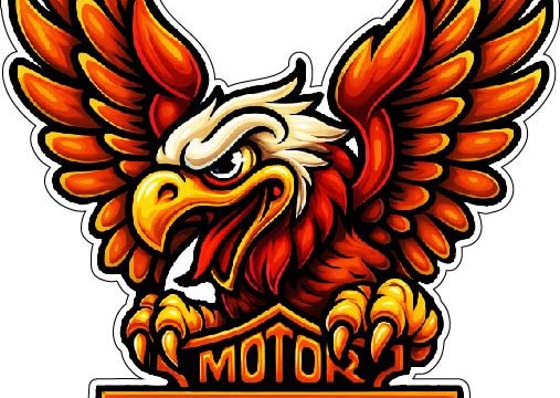 Harley-Davidson Flaming Eagle Moto Cycles Retro Biker Motorcycle Emblem USA Custom Rider Badge Garage Wall Decor vinyl sticker