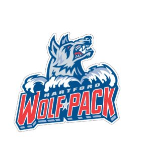 Hartford Wolf Pack AHL Hockey Vinyl sticker
