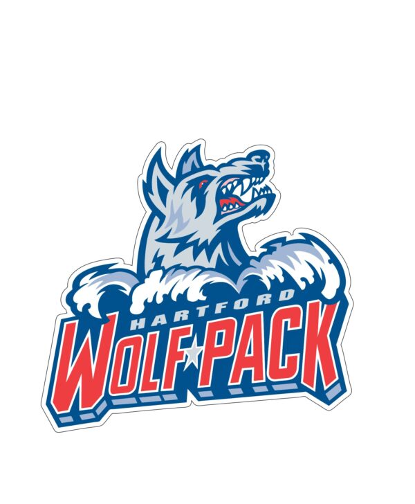 Hartford Wolf Pack AHL Hockey Vinyl sticker