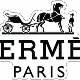 Hermes Logo Vinyl sticker
