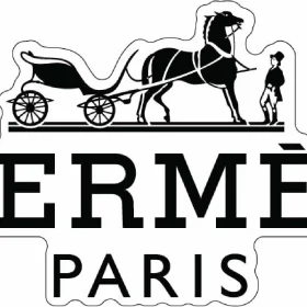 Hermes Logo Vinyl sticker