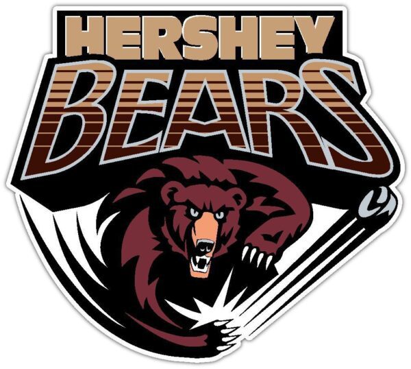 Hershey Bears 1 AHL Vinyl sticker