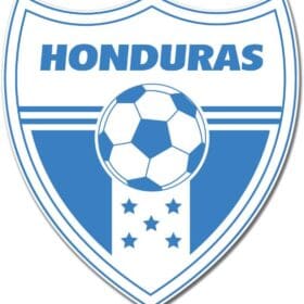 Honduras Football Ass. Team Crest Wall Window Car Sticker Decal