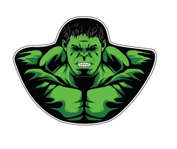 Hulk Angry Marvel Muscles Vinyl sticker