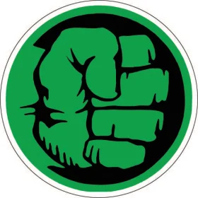 Hulk Fist Vinyl sticker