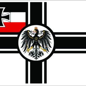 Imperial German Flag vinyl sticker