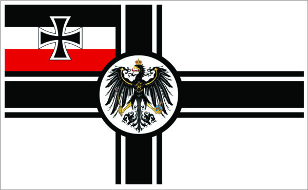 Imperial German Flag vinyl sticker