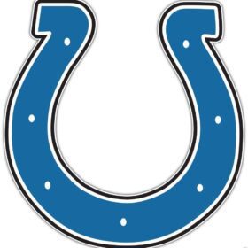 Indianapolis Colts NFL Football vinyl sticker