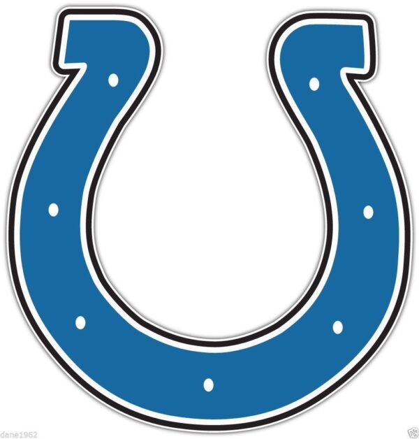 Indianapolis Colts NFL Football vinyl sticker