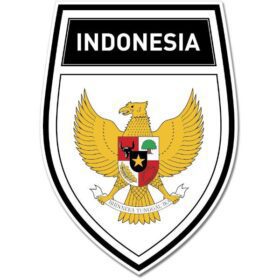 Indonesia Shield Coat Of Arms Emblem vinyl sticker