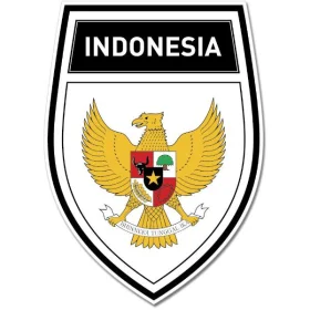 Indonesia Shield Coat Of Arms Emblem vinyl sticker
