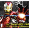 Iron Man Glass Custom Mouse Pads