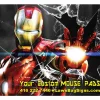 Iron Man Glass Custom Mouse Pads