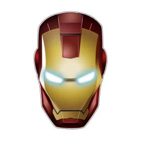 Iron Man Logo vinyl sticker
